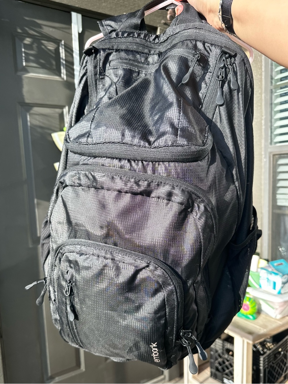 Black Everyday Utility Backpack